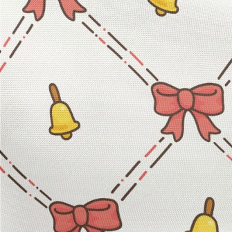 Cute Bow Bell Pongee