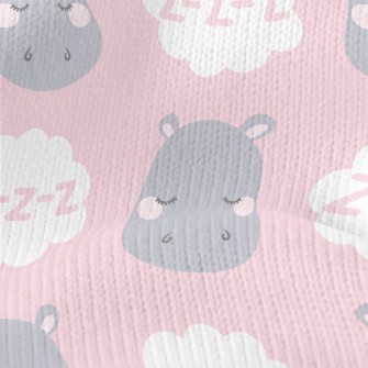 Good Night Sleeping Hippo Stretch Jersey