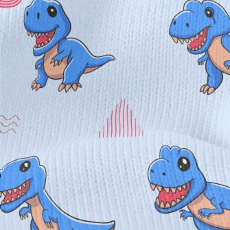 Q Version Of Tyrannosaurus Stretch Jersey