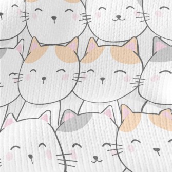 Smiling Kitten Stretch Jersey