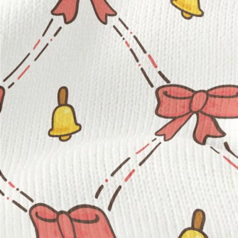 Cute Bow Bell Stretch Jersey