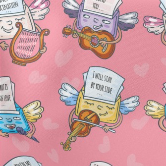 Funny Envelope Cupid Lightweight Cotton Poplin