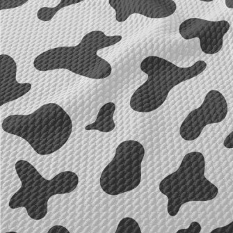 Classic Cow Pattern Birdseye Piqué