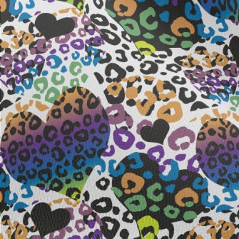 Gorgeous Leopard Heart Chiffon