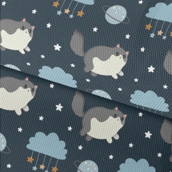 Cosmic Star Cat Waterproof Oxford