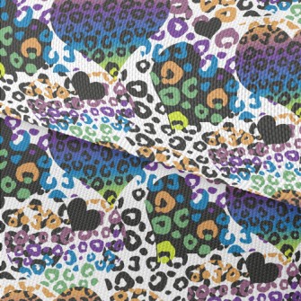 Gorgeous Leopard Heart Waterproof Oxford