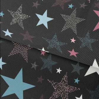 Classic Sequin Star Waterproof Oxford