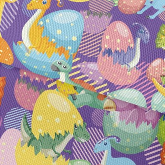 Colorful Dinosaurs Waterproof Oxford