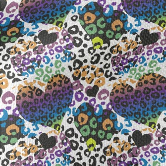 Gorgeous Leopard Heart Waterproof Canvas