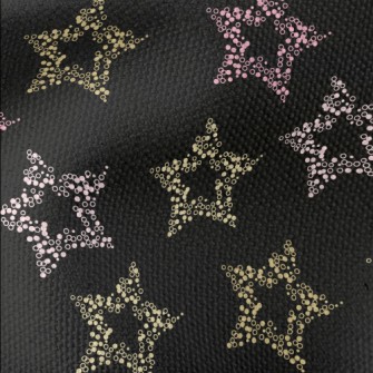 Sequined Stars Waterproof Canvas
