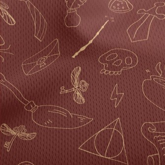 Harry Potter Stuff Athletic Mesh Flat Back