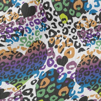 Gorgeous Leopard Heart Terry