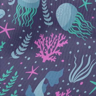 Jellyfish Seagrass Coral Terry