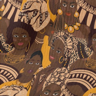 Dark African Girl Terry