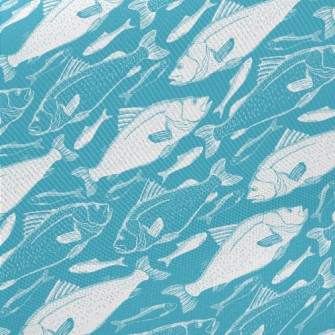 Giant Deep Sea Fish Twill