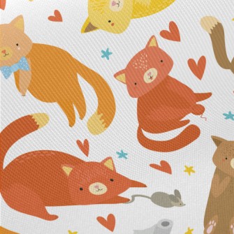 Innocent Cute Cat Twill