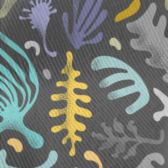 Undersea Art Coral Standard Corduroy