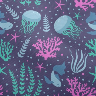 Jellyfish Seagrass Coral Dobby