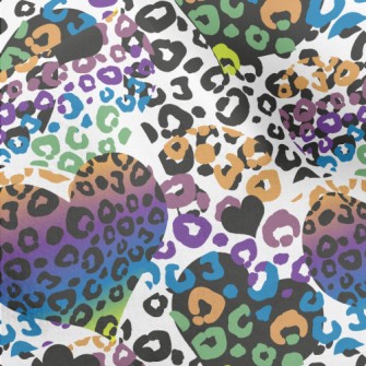 Gorgeous Leopard Heart Micro Fleece