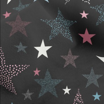 Classic Sequin Star Micro Fleece