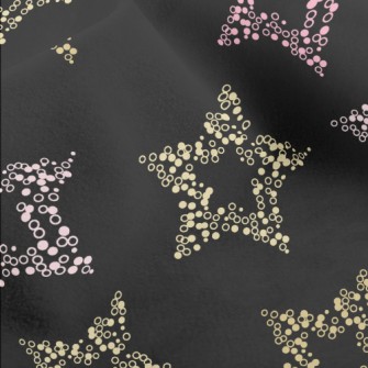 Sequined Stars Micro Fleece