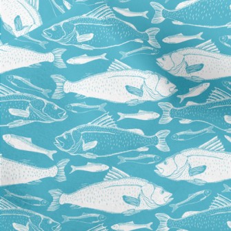 Giant Deep Sea Fish Micro Fleece