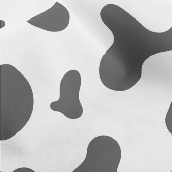Classic Cow Pattern Micro Fleece