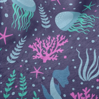 Jellyfish Seagrass Coral Minky