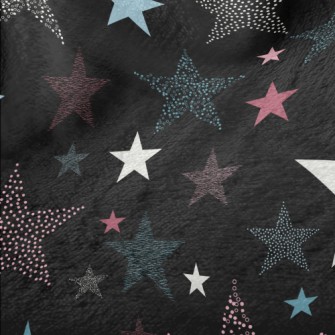 Classic Sequin Star Minky
