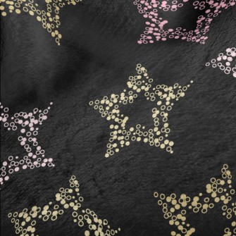 Sequined Stars Minky