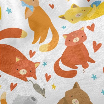 Innocent Cute Cat Minky