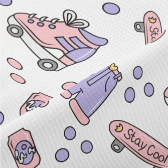 Trendy Skateboard Gear Piqué