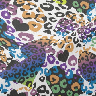 Gorgeous Leopard Heart Piqué