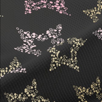 Sequined Stars Piqué