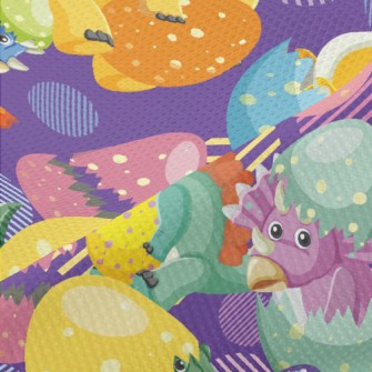 Colorful Dinosaurs Piqué