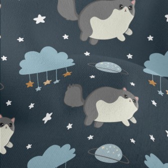 Cosmic Star Cat Lightweight Performance Linen