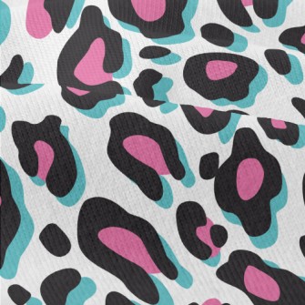 Fluorescent Pink Leopard Print Modern Jersey