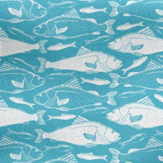 Giant Deep Sea Fish Jersey Backed Fleece