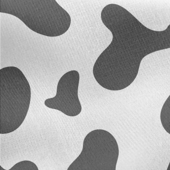 Classic Cow Pattern Jersey Backed Fleece