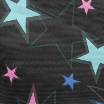 Interlaced Overlapping Stars Pongee
