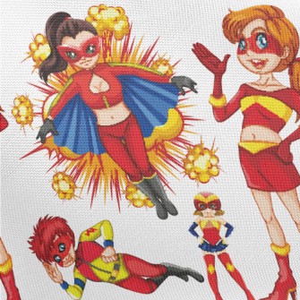 Wonder Woman Pongee
