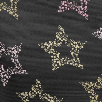 Sequined Stars Pongee