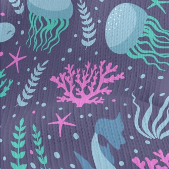 Jellyfish Seagrass Coral Stretch Jersey