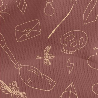 Harry Potter Stuff Stretch Jersey