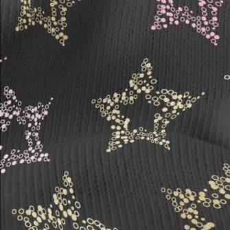 Sequined Stars Stretch Jersey