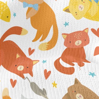 Innocent Cute Cat Stretch Jersey