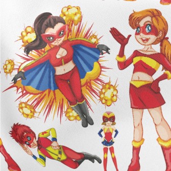 Wonder Woman Lightweight Cotton Poplin