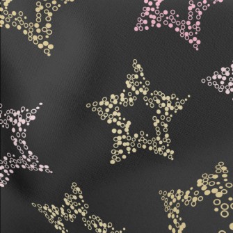 Sequined Stars Lightweight Cotton Poplin