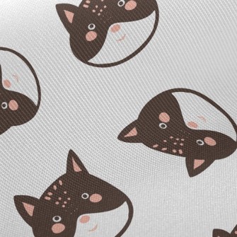 Blushing Big-headed Cat Twill