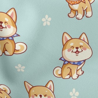 Healing Smiling Shiba Inu Stretch Ponte